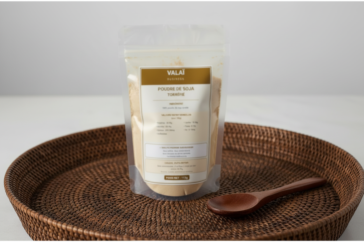 POUDRE DE SOJA TORRÉFIÉ - ORIGINE MADAGASCAR - 250g